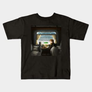 Where shall we go? Kids T-Shirt